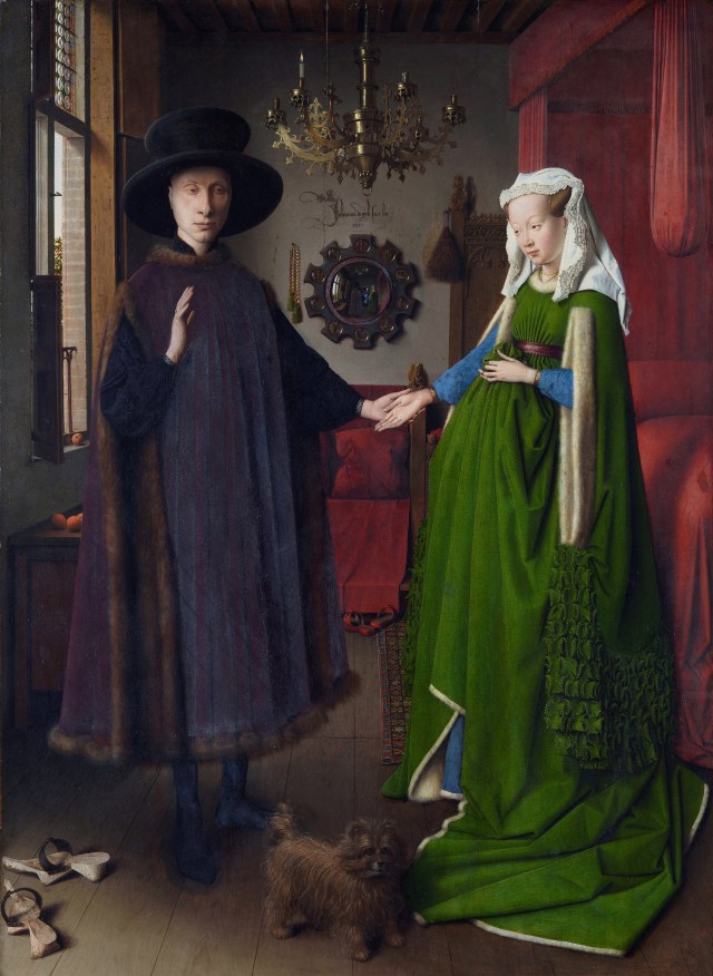 Jan van Eyck. El matrimonio Arnolfini. 1434. National Gallery. Londres. Jan van Eyck. El matrimonio Arnolfini. 1434. National Gallery. Londres.