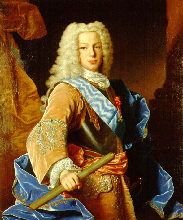 Fernando VI. Jean Ranc. 1731. Museo Naval. Madrid.