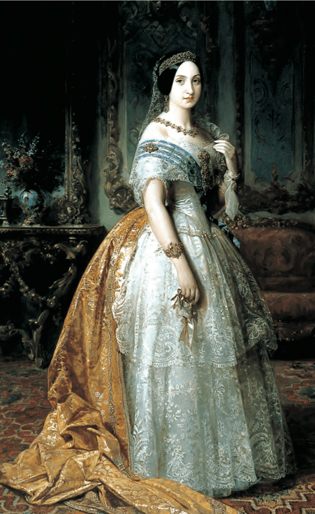 Federico de Madrazo. Infanta Luisa Fernanda de Borbón, Duquesa de Montpensier. 1851. Museo del Prado