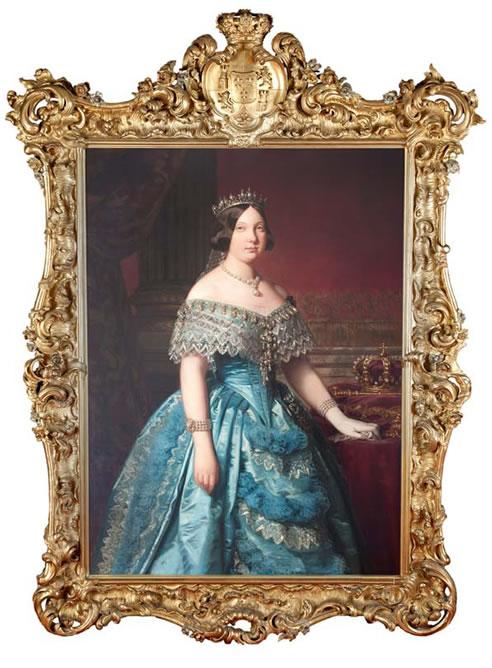 Federico de Madrazo. Isabel II. 1849. Museo del Romanticismo. Madrid.