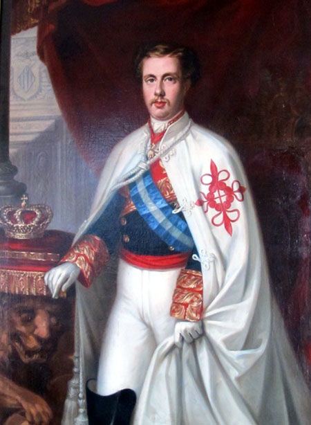 Francisco de Asís. Anónimo del siglo XIX. Expuesto en el Palacio de Cervelló (Valencia). Colección pictórica del Ayuntamiento de Valencia.