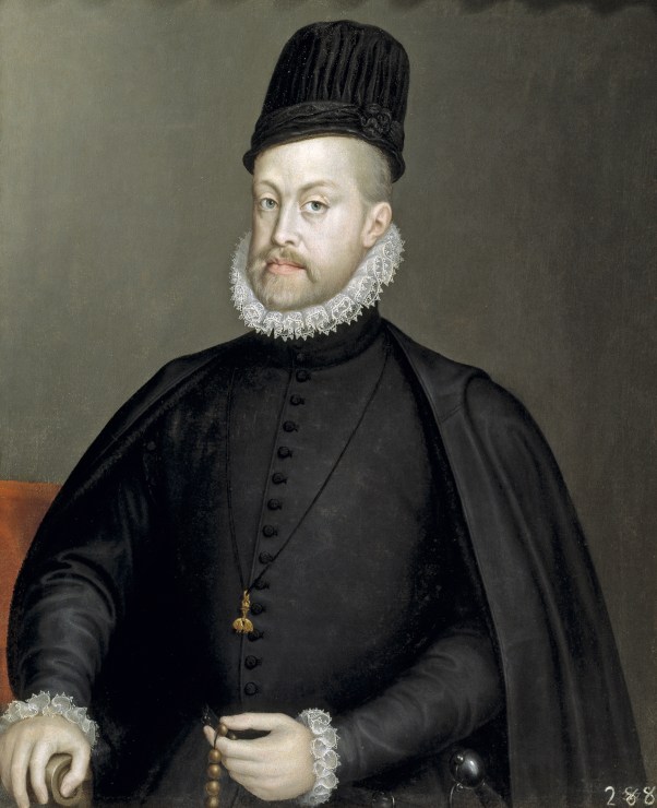 Sofonisba Anguissola. Felipe II. 1564. Museo Nacional Nacional del Prado. Madrid.
