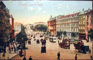 Calle Alcalá. Principios del siglo XIX.