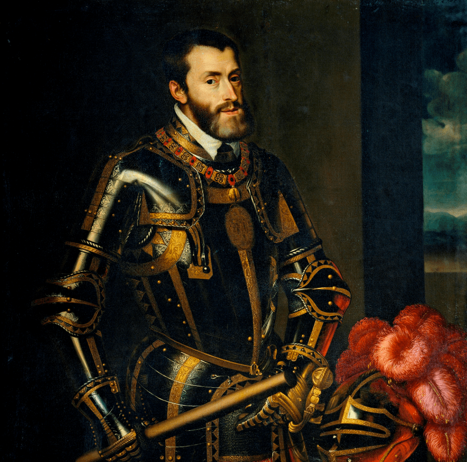 Carlos V. Pedro Pablo Rubens. Copia de Tiziano