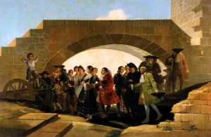 Francisco de Goya. La_boda, Cartón para tapiz. 1792. Museo del Prado. Madrid.