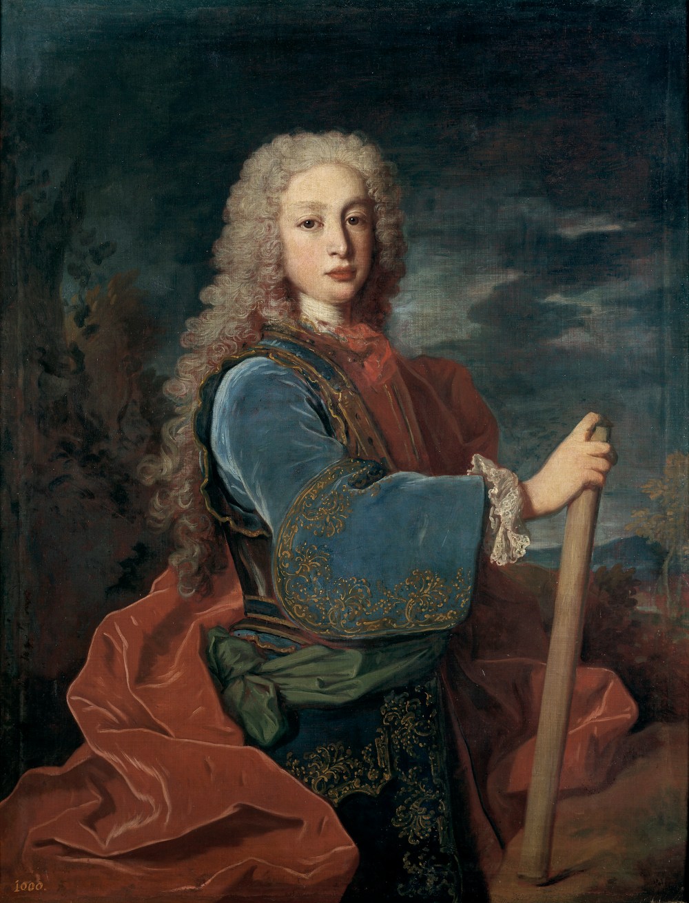 Jean Ranc. Luis I, rey de España. 1724. Museo del Prado. Madrid.