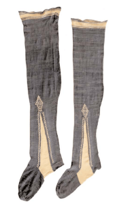 Medias del siglo XVIII. Museo del Traje. Madrid.