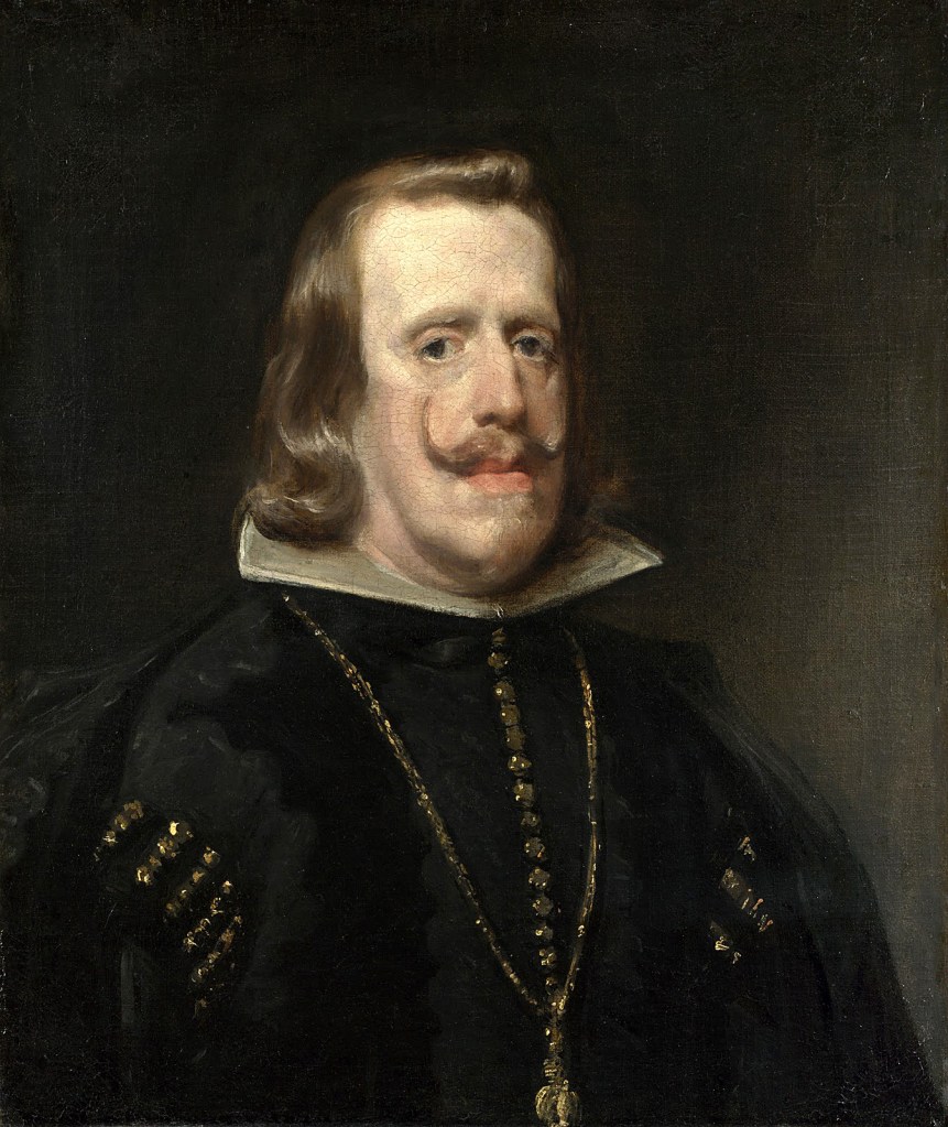 Diego Velázquez. Retrato de Felipe IV. 1556. National Gallery. Londres.