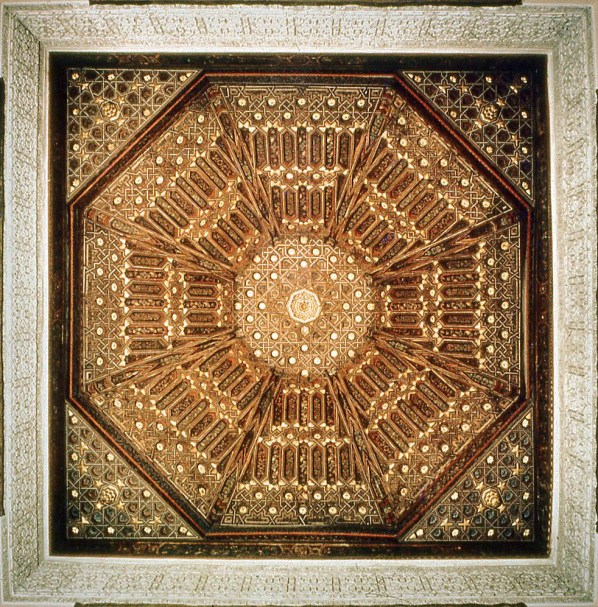 Palacio de las dueñas. Artesonado mudejar. Sevilla.