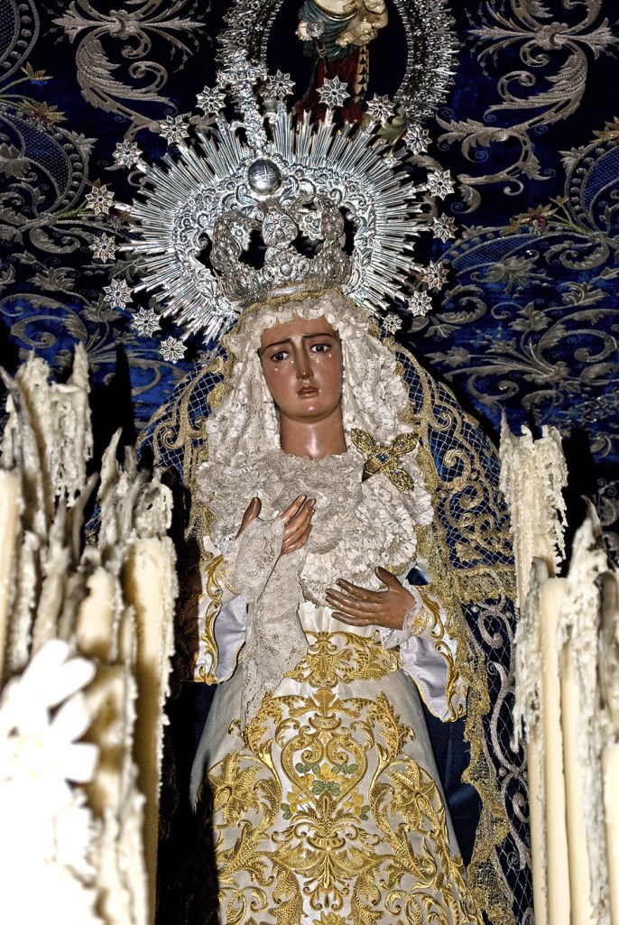 Virgen de la Hiniesta. Parroquia de San Julián. Sevilla.