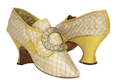 Zapatos franceses. 1760.