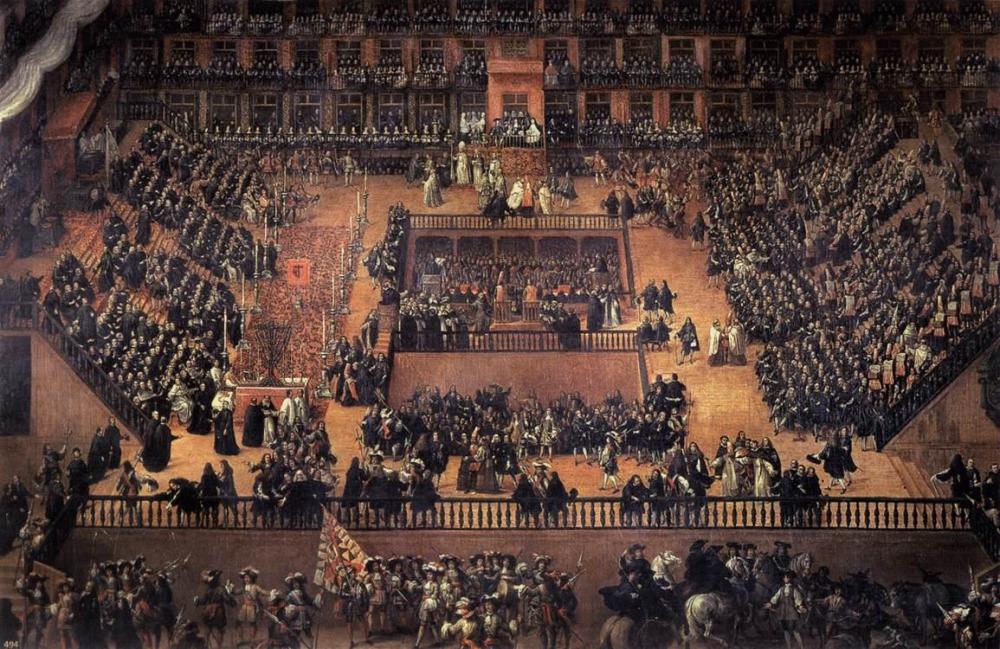 Francisco Ricci. Auto de Fe.1683.