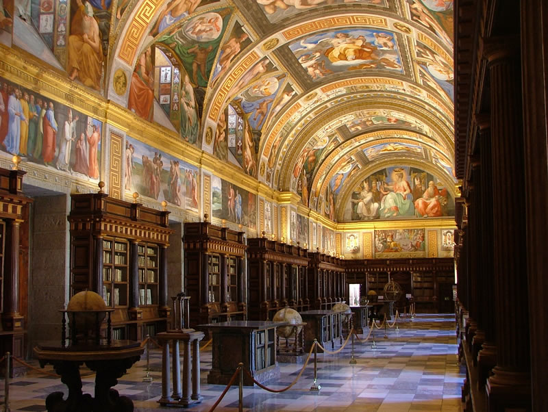 Real Biblioteca. Monasterio de San Lorenzo de El escorial.