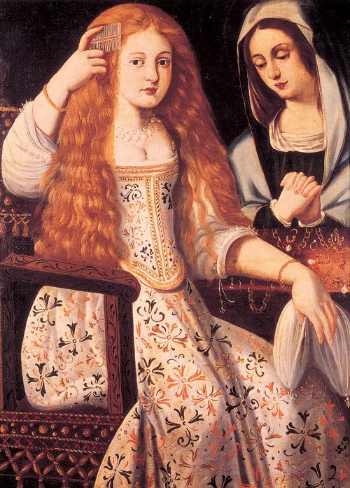 Anómimo. Supuesto retrato de María Inés Calderón. “La Calderona”. Monasterio de las Descalzas Reales. Madrid.