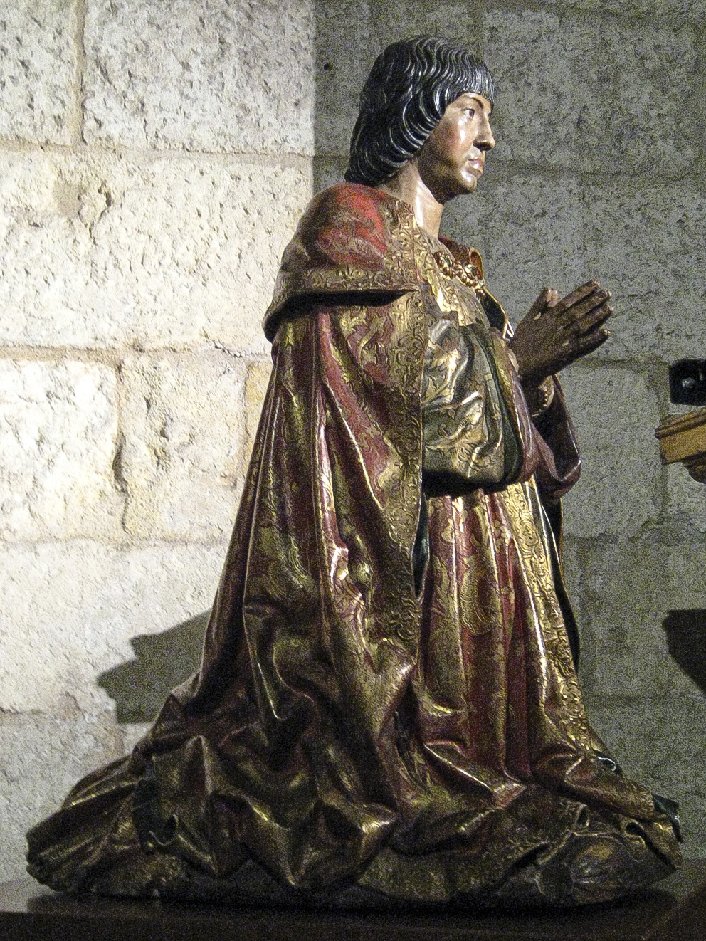 Felipe Bigarny. Fernando el Católico. Hacia 1521. Capilla Real de Granada.