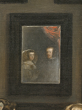 Diego Velázquez. Las Meninas o la familia de Felipe IV. Detalle. 1656. Museo del Prado. Madrid.