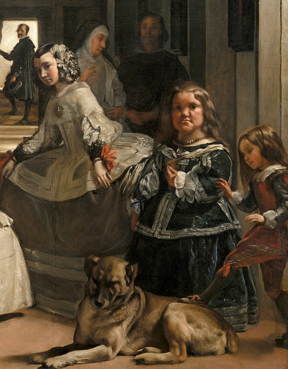Diego Velázquez. Las Meninas o la familia de Felipe IV. Detalle. 1656. Museo del Prado. Madrid.