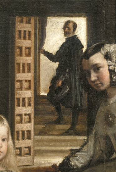 Diego Velázquez. Las Meninas o la familia de Felipe IV. Detalle. 1656. Museo del Prado. Madrid.