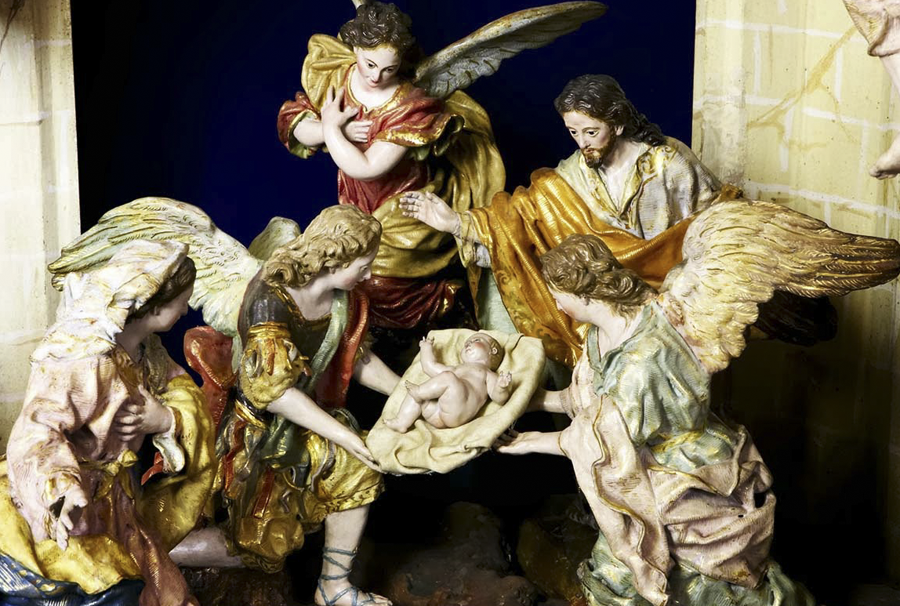 Francisco Salzillo.Nacimiento. Museo Salzillo. Murcia.