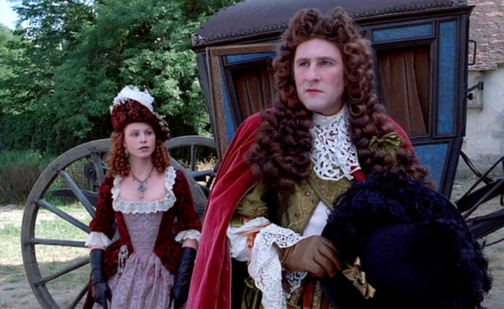 Alain Corneau.Todas las mañanas del mundo. 1991. En este fotograma podemos apreciar la silueta de la corbata en la segunda mitad del siglo XVII.