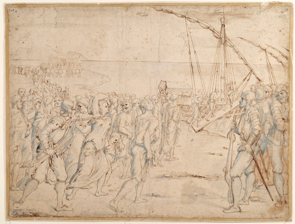 Vicente Carducho. Hacia 1627. La expulsión de los moriscos. Museo del Prado. Madrid.