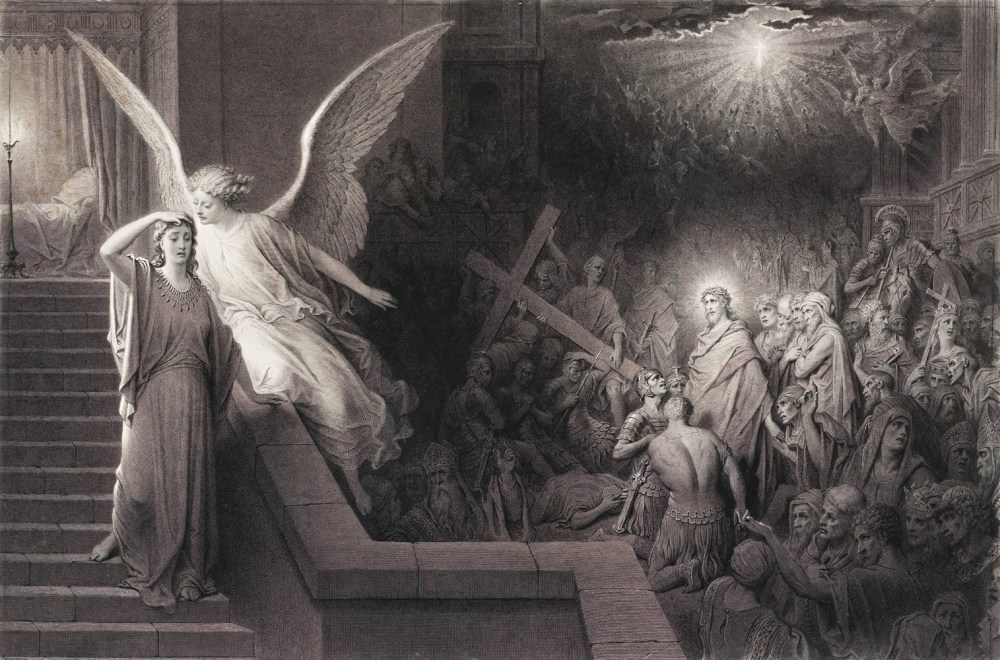 Gustave Doré. El sueño de la mujer de Pilato