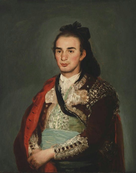 Francisco de Goya. Retrato de José Romero. 1795. Museo de Arte de Filadelfia. EEUU.