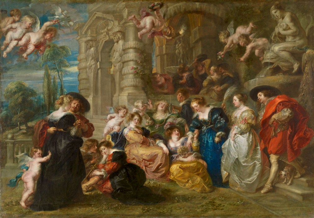 Peter Paul Rubens. El jardín del amor. 1630-1635. Museo del Prado. Madrid.