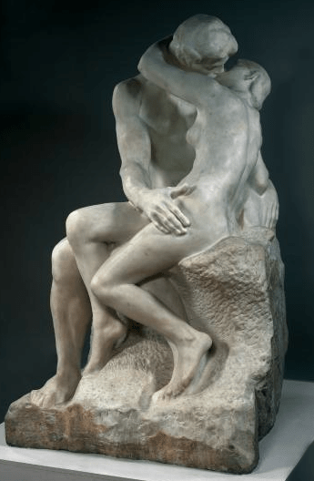 August Rodin. El beso.Hacia 1882. Museo Rodin. Paris.
