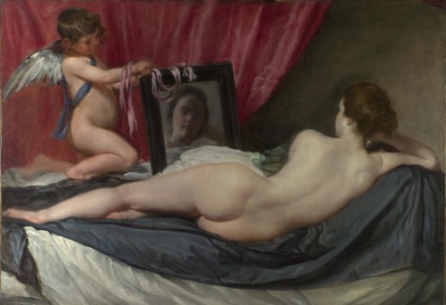 Diego Velázquez. La Venus del espejo.1647–1651 National Gallery. Londres.