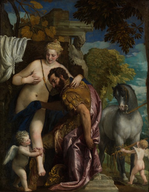 Paolo Verones. Marte y Venus unidos por el amor. 1570. Metropolitan Museum. Nueva York.