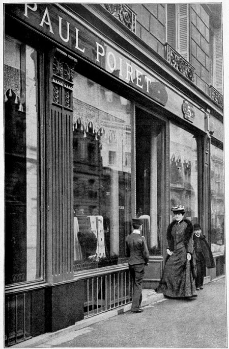 Tienda Paul Poiret. 1900.