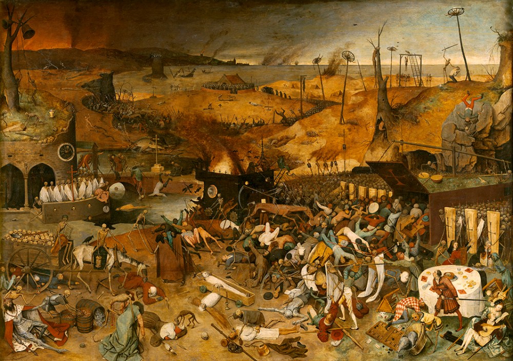 Pieter Brueghel el Viejo. El triunfo de la Muerte. 1562 – 1563. Museo Nacional del Prado.