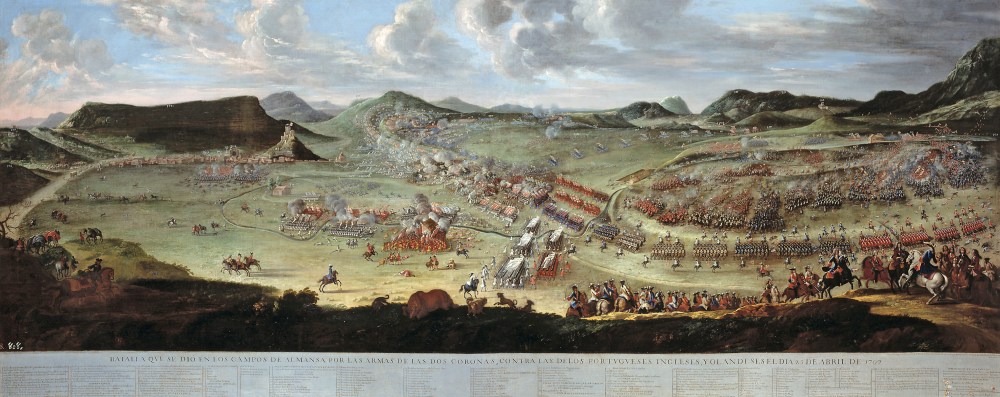 Buenaventura Ligli. Filippo Ballotta. La batalla de Almansa. 1709. Museo del Prado.