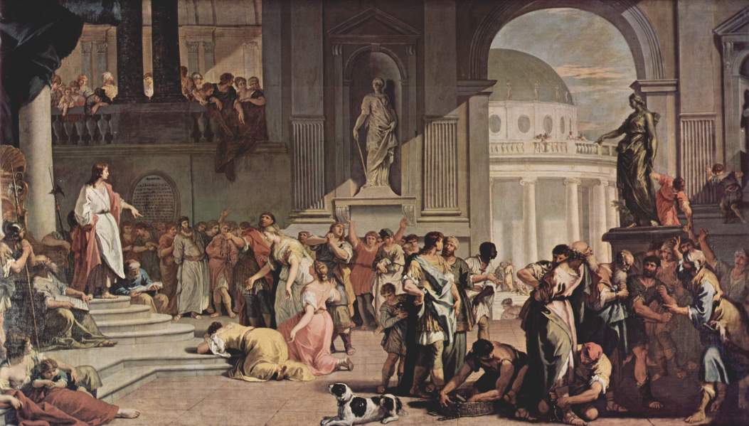 Sebastiano Ricci. Susana ante Daniel. 1726. Galería Sabauda. Turín.
