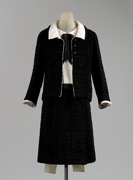Chanel .Traje de cóctel. Hacia 1968. Metropolitan Museum. Nueva York