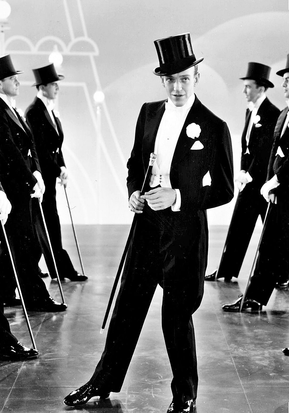 Fred Astaire. Sombrero de copa. 1935.