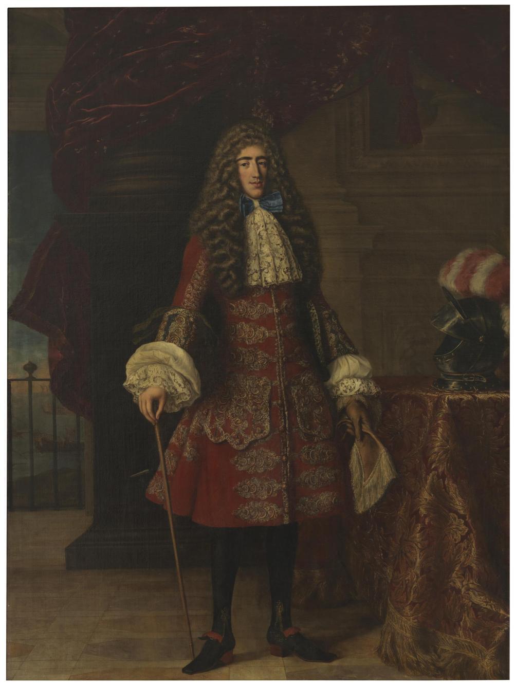 Jacob-Ferdinand Voet. Luis Francisco de la Cerda, IX duque de Medinaceli. Hacia 1684. Museo del Prado. Madrid.