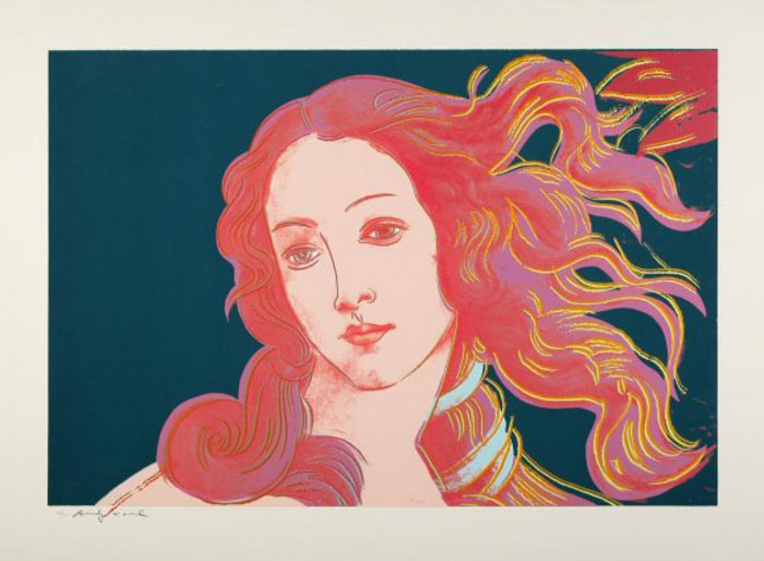 Andy Warhol. Venus verde. 1984.