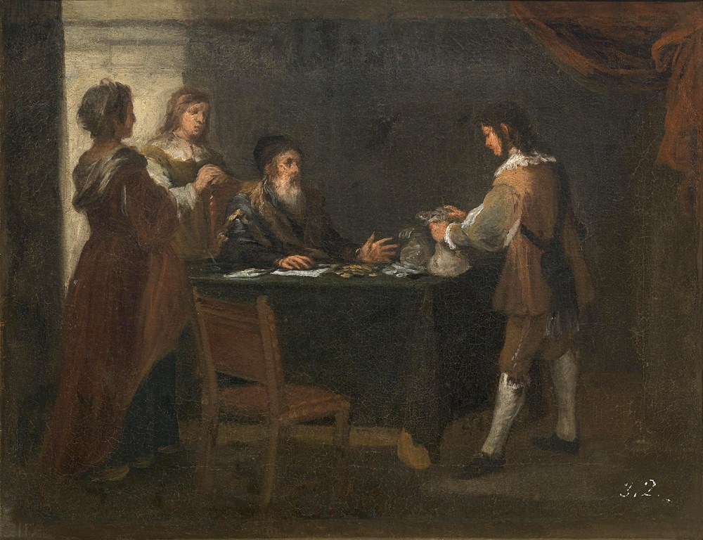 Bartolomé Esteban Murillo. El hijo pródigo recoge su legítima. 1660-1665. Museo del Prado. Madrid.