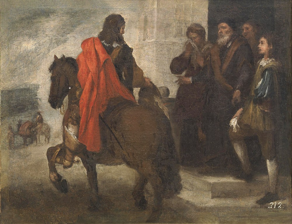 Bartolomé Esteban Murillo. La despedida del hijo pródigo. 1660 - 1665. Museo del Prado. Madrid.
