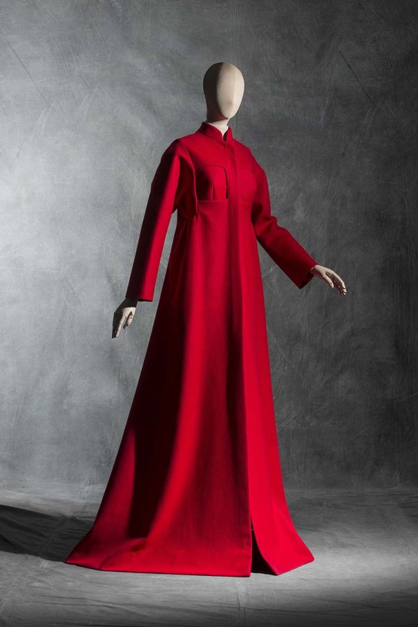 John Galliano para Maison Margiela. Vestido abrigo. Alta Costura, primavera-verano 2015. Lana.