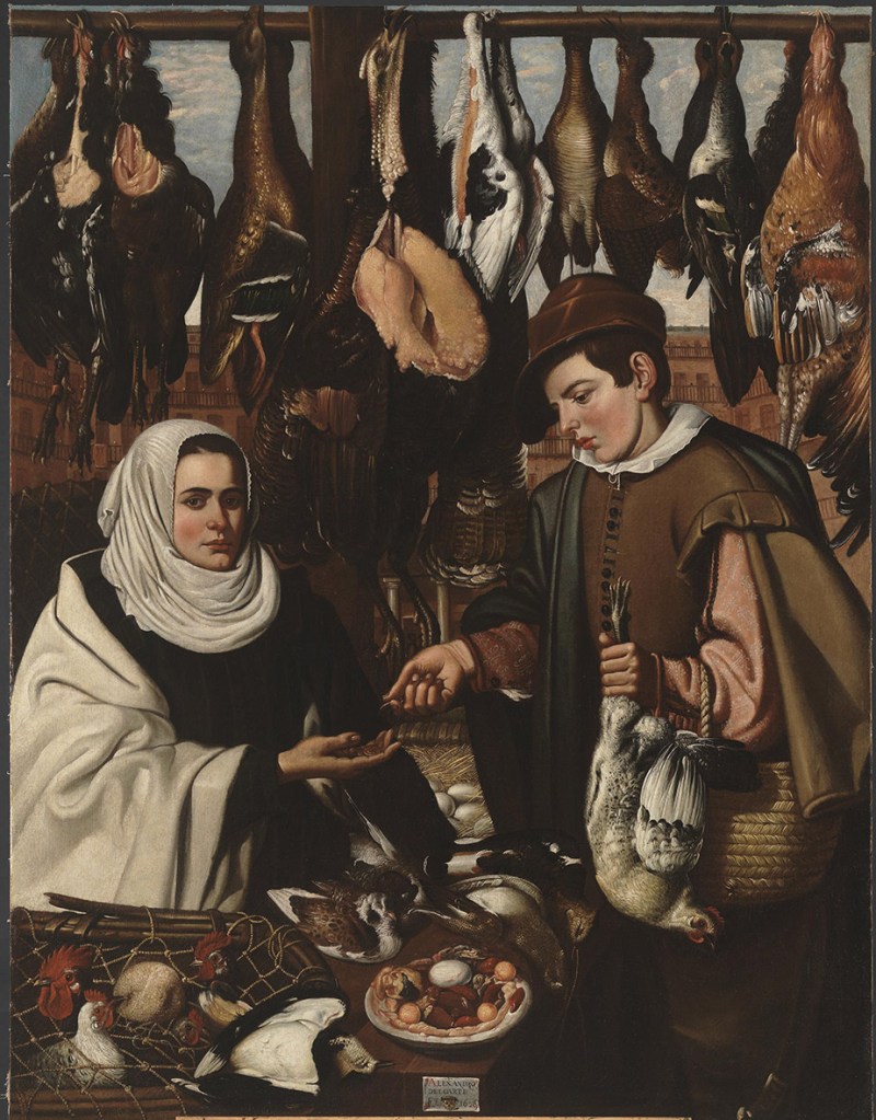 Alejandro Loarte. La gallinera. 1626. Museo del Prado. Madrid.