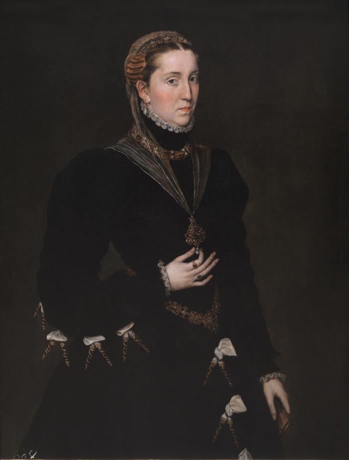 Antonio Moro. Dama del joyel. Hacia 1552. Museo del Prado. Madrid.