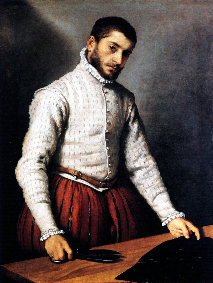 Giovanni Battista Moroni. El sastre. 1570-1575. National Gallery. Londres.