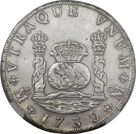 Real de a ocho.1739.