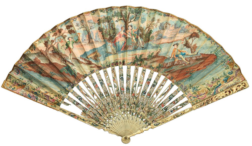 Abanico. Úlitmo cuarto del siglo XVIII. Francia. Metropolitan Museum