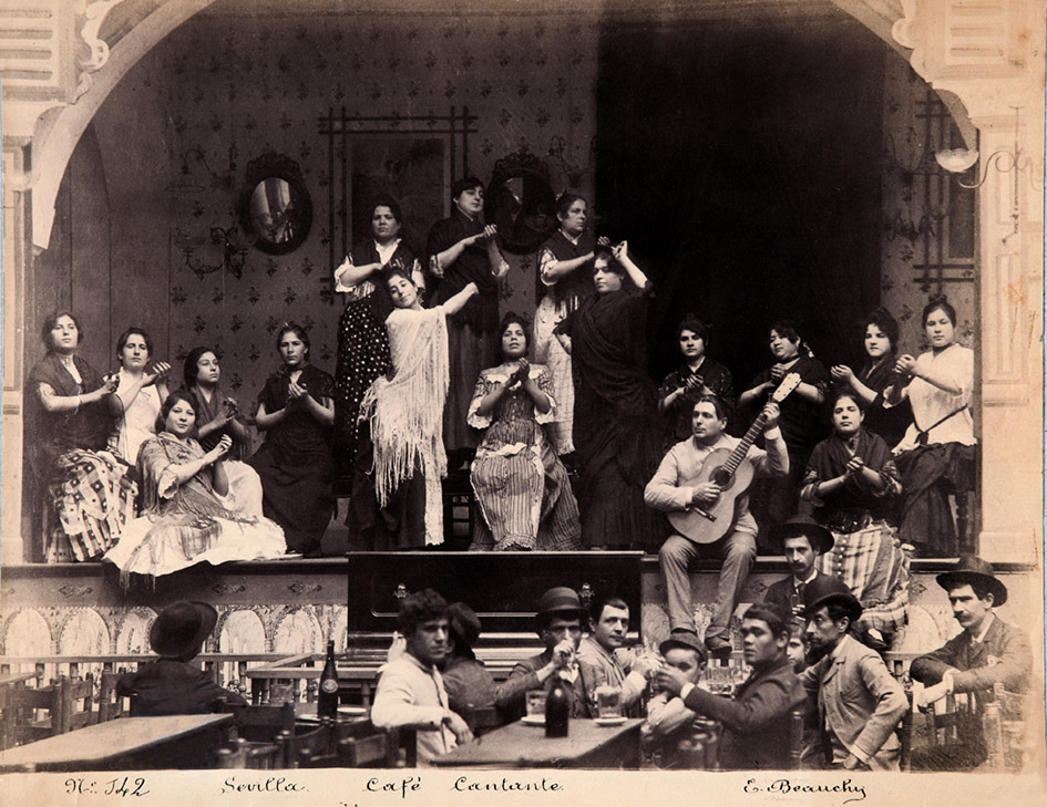 Emilio Beauchy, "Café cantante", Sevilla, hacia el año 1888.