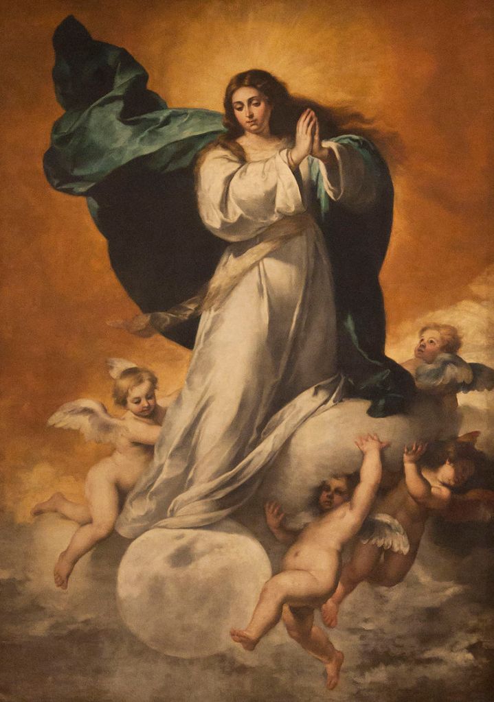 Bartolomé Esteban Murillo. Inmaculada Concepción. Hacia 1650. Museo de Bellas Artes. Sevilla.