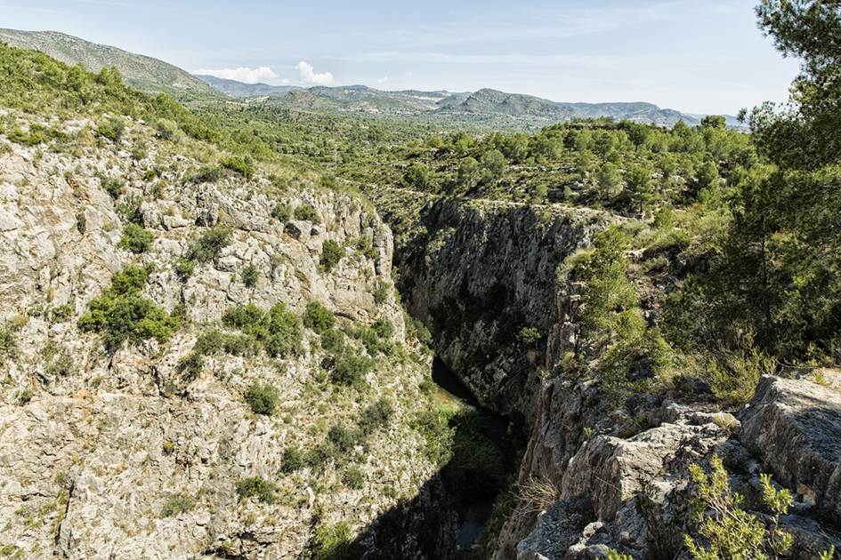 Cañón de rio Turia